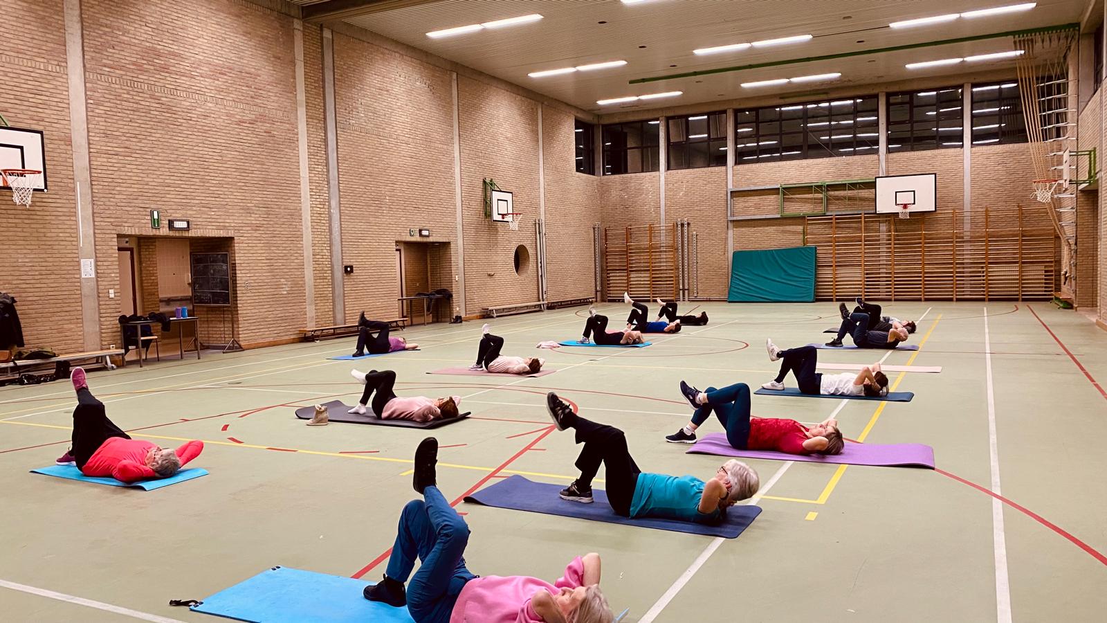 Gezondheidsgymnastiek voor 50 plussers.